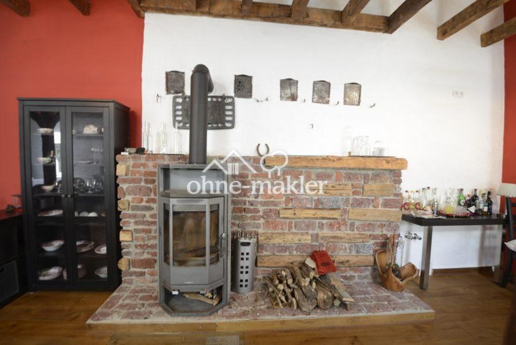 Kamin im Loft