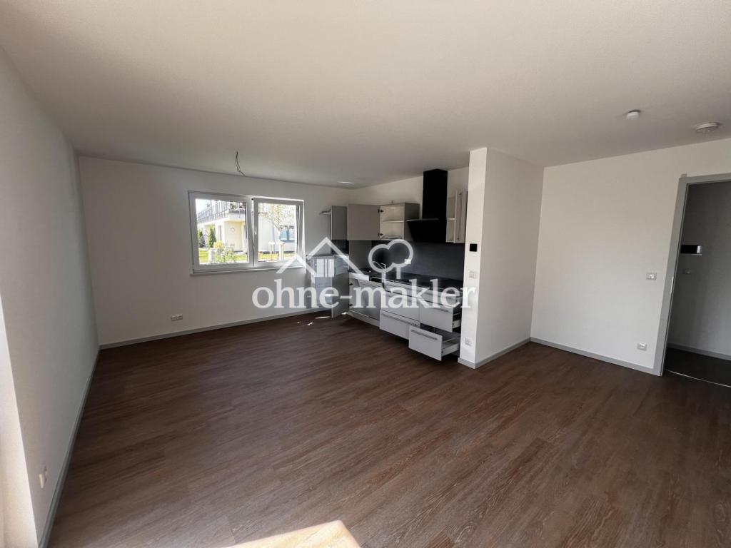 Wohnzimmer mit Küche