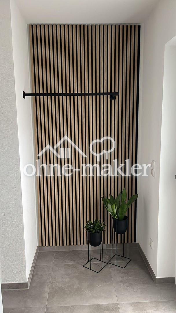 Musterhaus Garderobe