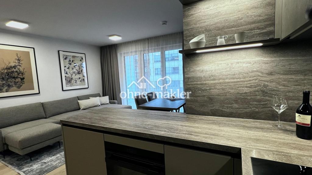 sehr stilvoll u. modern möblierte Wohnung mit Balkon und Dachgarten - schnell im Zentrum - Foto 3
