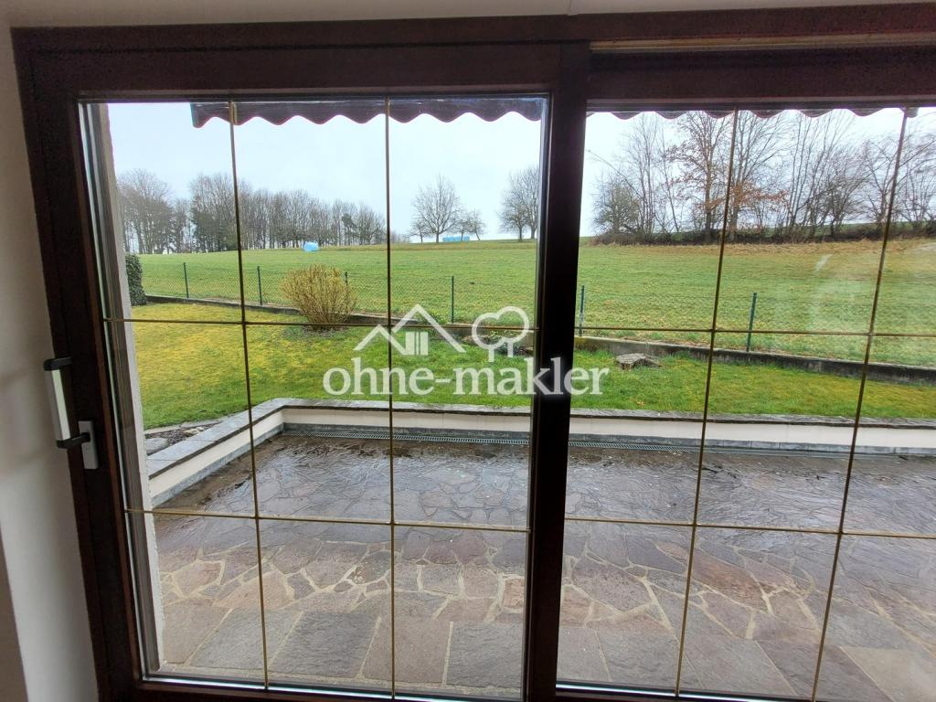 Blick aus Wohnzimmer