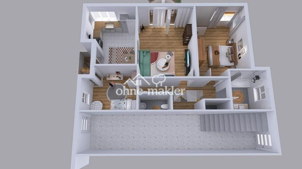 Wohnbeispiel - Grundriss_3D_D