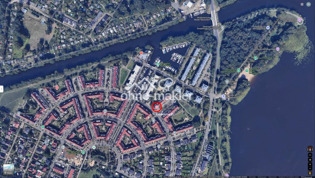 Lindenring 21 Objektlage