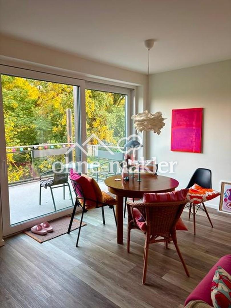 Helle DG-Wohnung an der "Schmalen Aue" mit freiem Blick in die Natur - Foto 2