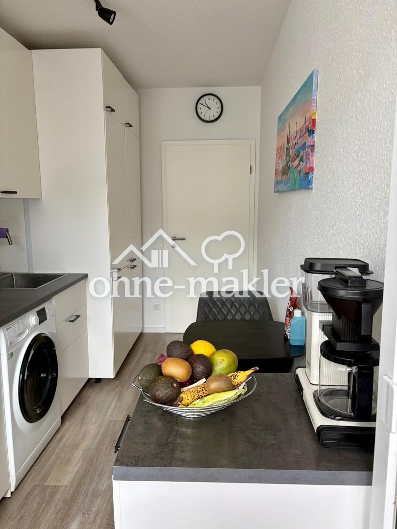 Zweitbezug nach Sanierung, 2-Zi-Wohnung in D-Zoo, neues Bad, 2 Balkone - Foto 5