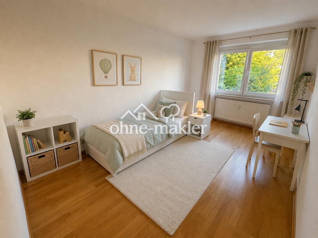 Modernisierte 3-Zimmer-Wohnung mit Einbauküche, Balkon & Blick ins Grüne - Foto 4