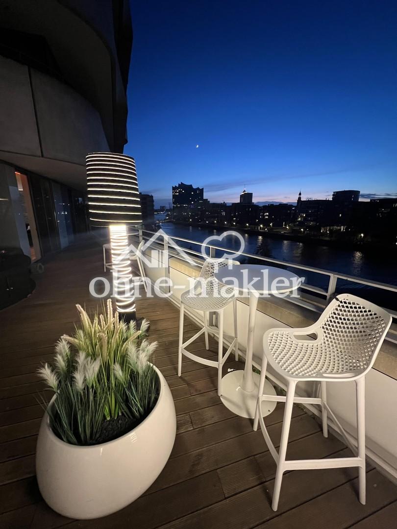 Blick auf Elbphilharmonie