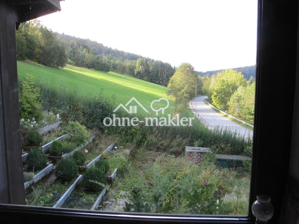 Wiesen und Wald in der Nähe