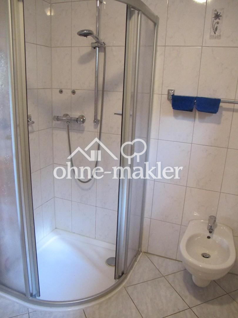 Dusche neu installiert