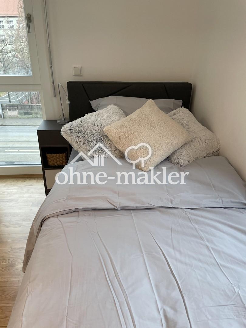 Neubau - helle 1-Zi Whg, voll eingerichtet + vollmöbliert, Bad mit Fenster - ab 12/26 provisionsfrei - Foto 3