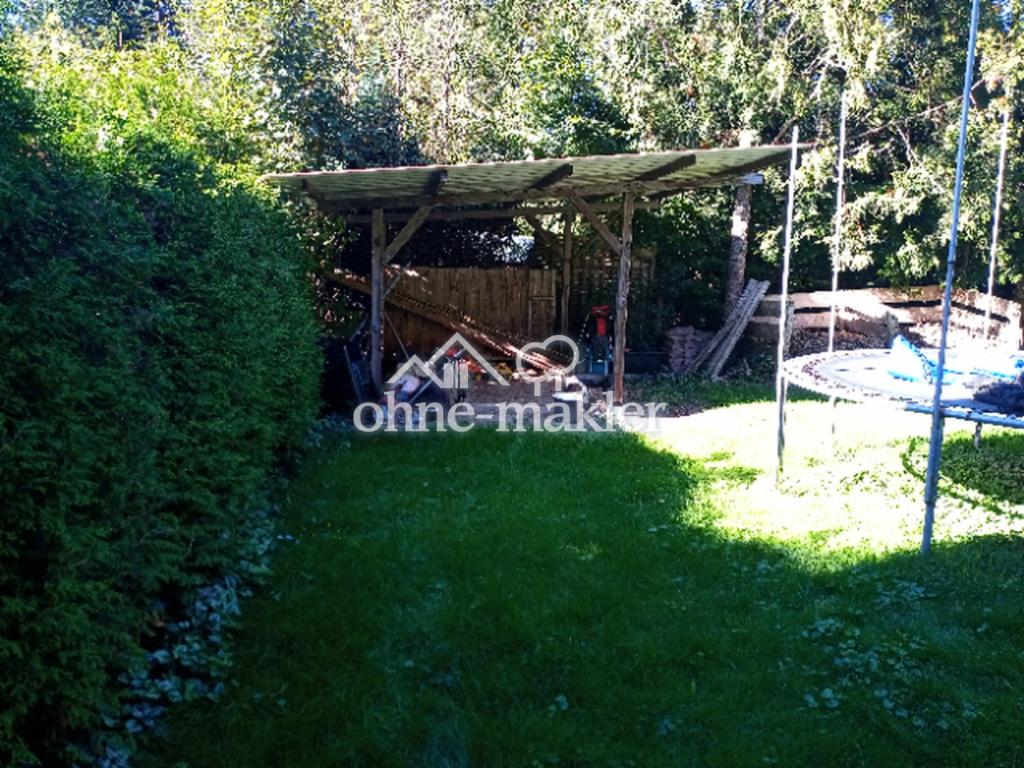 Unterstand + Trampolin