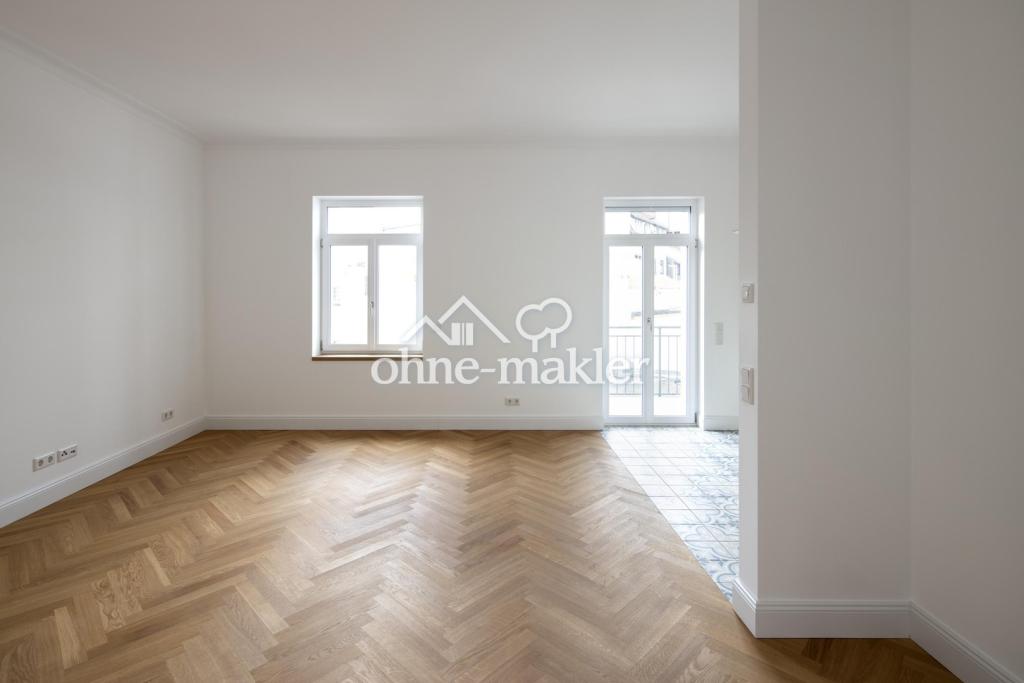 1-Zimmer-Wohnung in saniertem Altbau mit Einbauküche und Balkon zu vermieten! - Photo 2