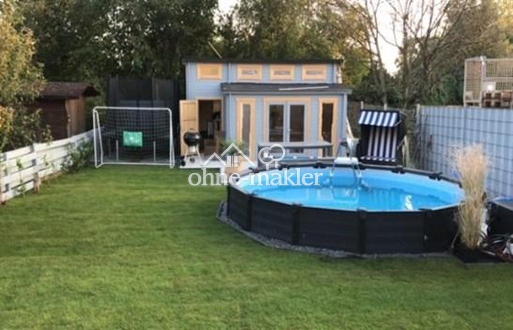 Gartenhaus und Pool