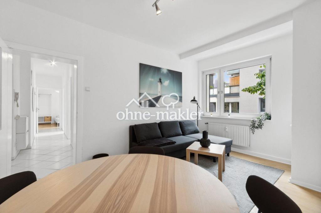 Möbliertes 3 Zimmer Apartment mit EBK für bis 5 Personen nähe Germarkenplatz - Foto 1