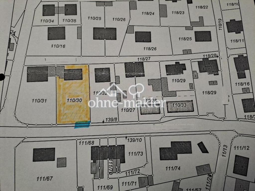 Lageplan Haus