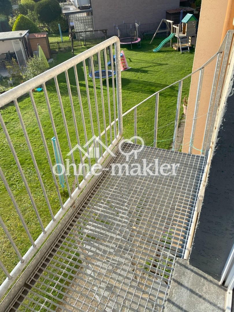 Wendeltreppe zum Garten