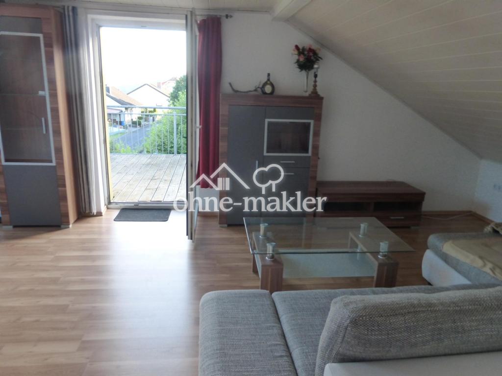 Großzügige, möblierte Wohnung in Arnstein-Halsheim ab sofort zu vermieten - Photo 2
