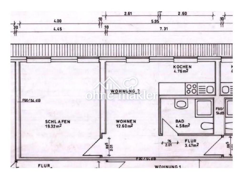 Grundriss Wohnung 5 DG