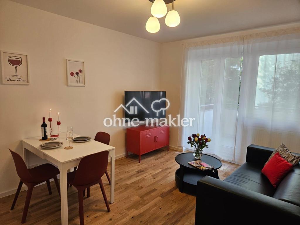 Neu renoviertes, komfortables Apartment mit Balkon in unmittelbarer Nähe zur Messe Frankfurt - Photo 2