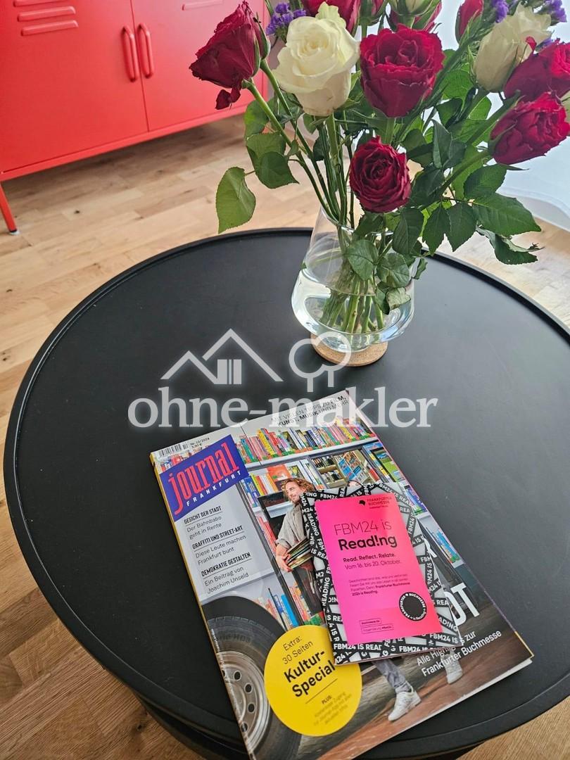 Neu renoviertes, komfortables Apartment mit Balkon in unmittelbarer Nähe zur Messe Frankfurt - Photo 5