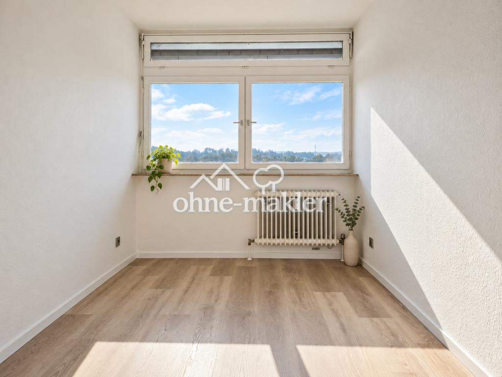 großzügige 3 Zimmer Wohnung mit Einbauküche, Balkon und Fernblick - Foto 3