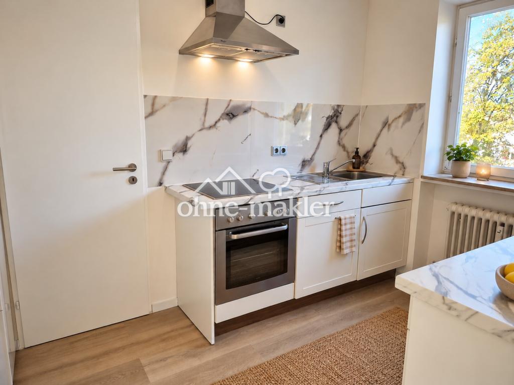 großzügige 3 Zimmer Wohnung mit Einbauküche, Balkon und Fernblick - Foto 4