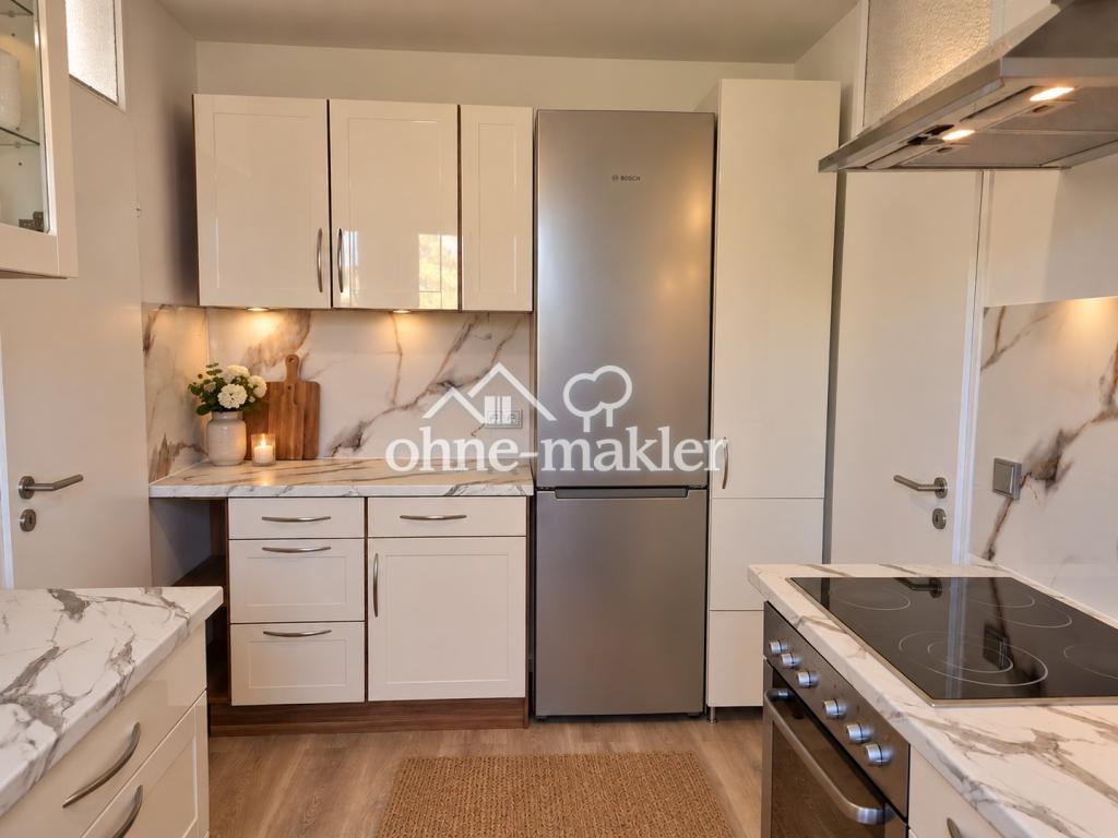 großzügige 3 Zimmer Wohnung mit Einbauküche, Balkon und Fernblick - Foto 5