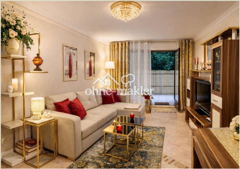 Möblierte Terrassenwohnung mit Sauna in Blankenese von privat - Foto 1
