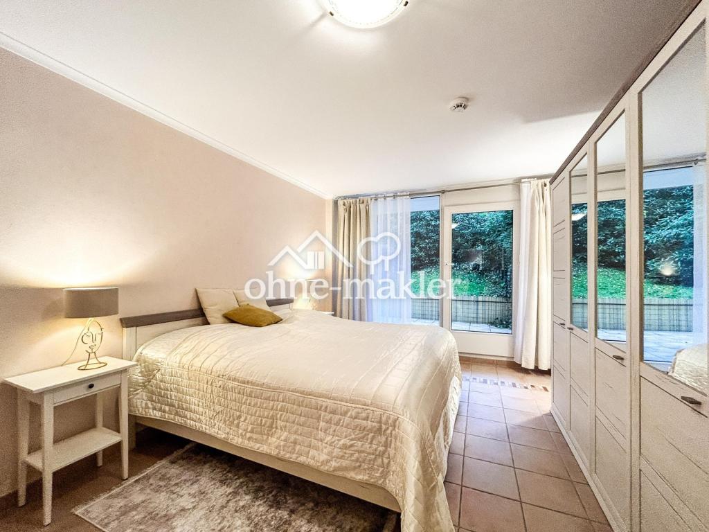 Möblierte Terrassenwohnung mit Sauna in Blankenese von privat - Foto 3