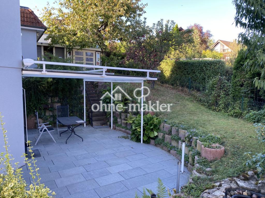 Terrasse und Garten