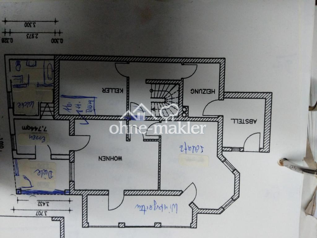 Grundriss Wohnung UG