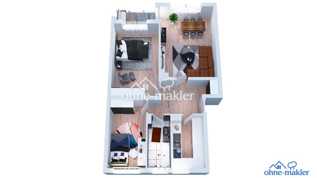 Wohnungsgrundriß