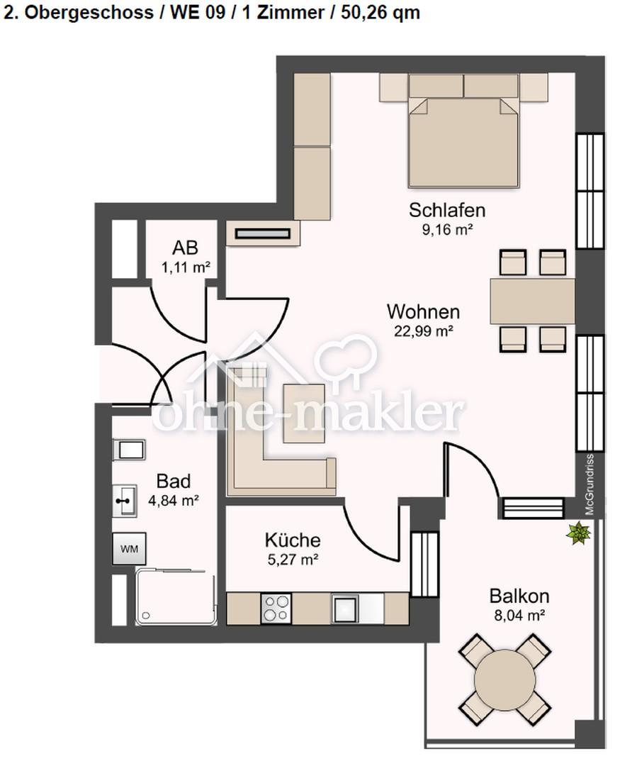 schönes Apartment in Mönchengladbach Nord zu vermieten - Foto 2