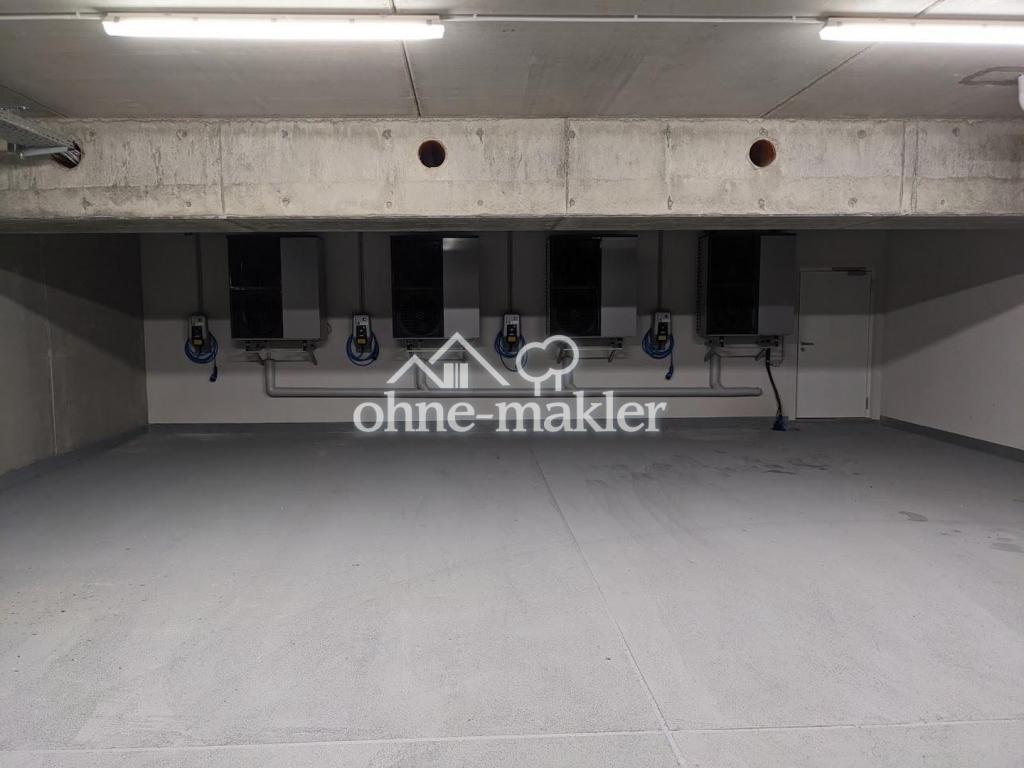 Tiefgarage mit Wärmepumpen