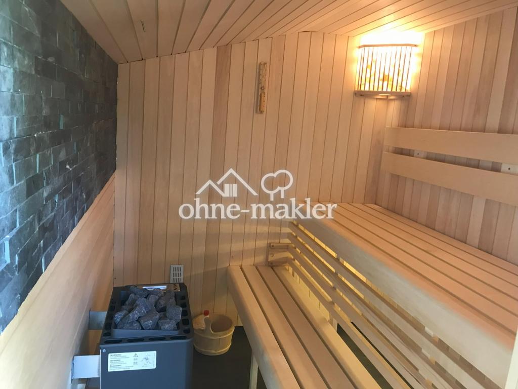 Sauna innen / Espen-Holz