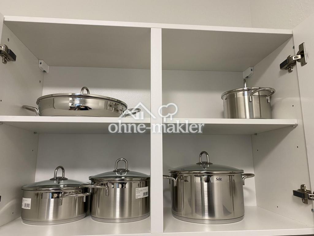 Modernisierte, teilmöblierte 1-Zimmer-Wohnung mit Balkon ins Grüne – nahe Leonberger Altstadt - Foto 5
