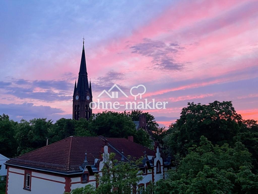 Ausblick vom Balkon 
