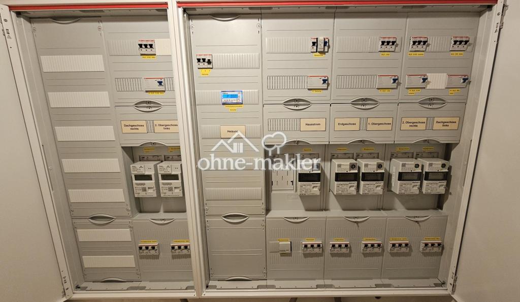 Zählerschrank Keller für 6 WE