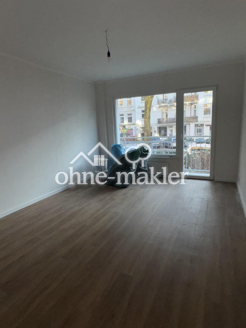Alsternah in Uhlenhorst, modern sanierte 2-Zimmer Wohnung mit EBK und Balkon, WG geeignet - Foto 1