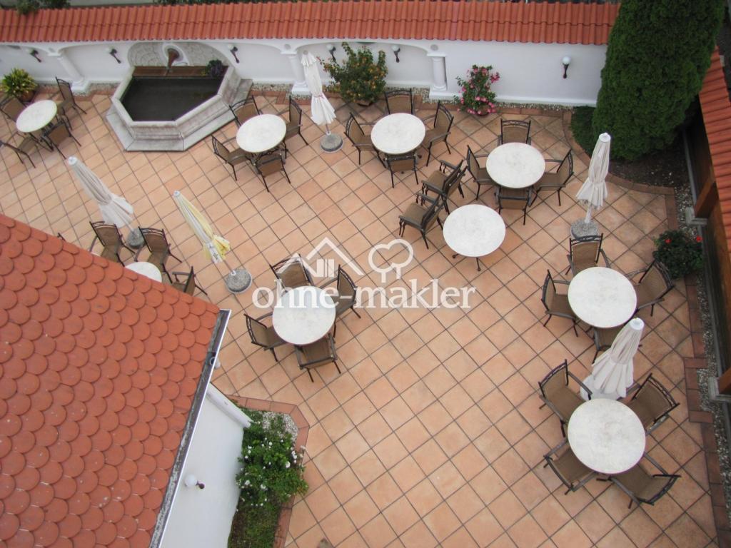 Terrasse von oben