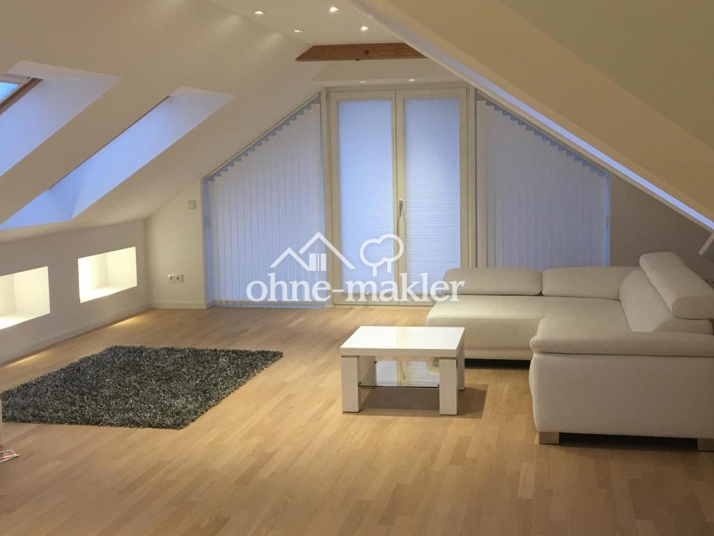 BEFRISTETE VERMIETUNG (12 Monate) Großzügige 5-Zimmer-Maisonette-Dachwohnung mit 160 m² - Photo 1