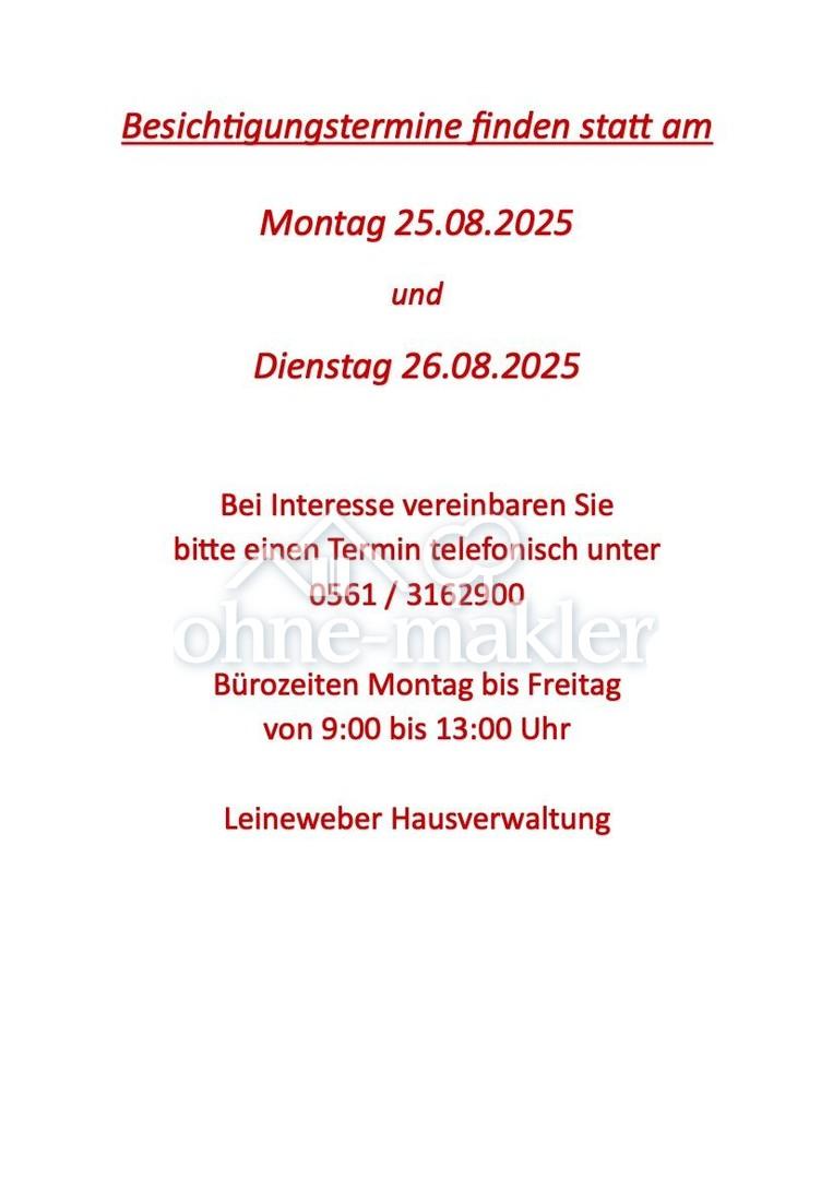 Besichtigungstermine