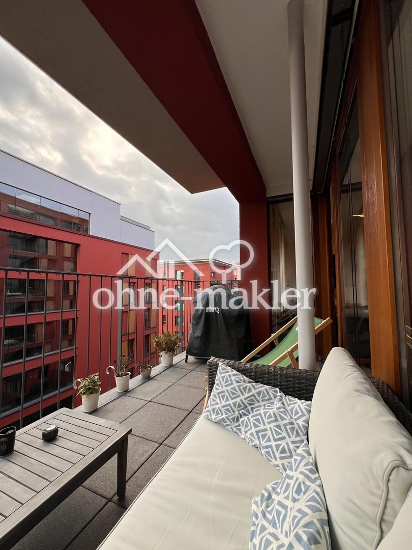 Überdachter Balkon