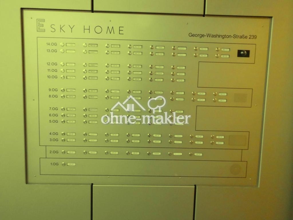 Modernes Design Klingeltableau