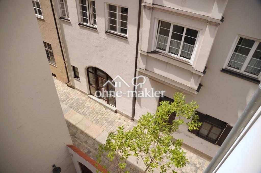 Aussicht vom Balkon