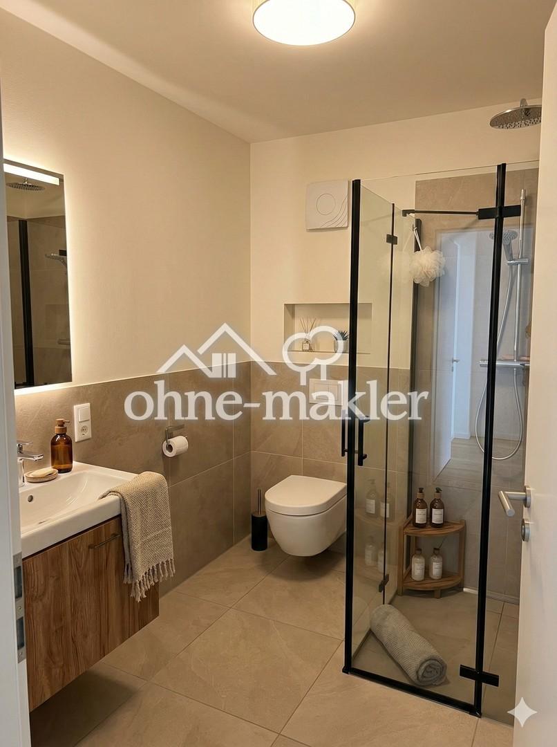 Moderne 3-Zimmer-Wohnung mit Garten - Foto 5