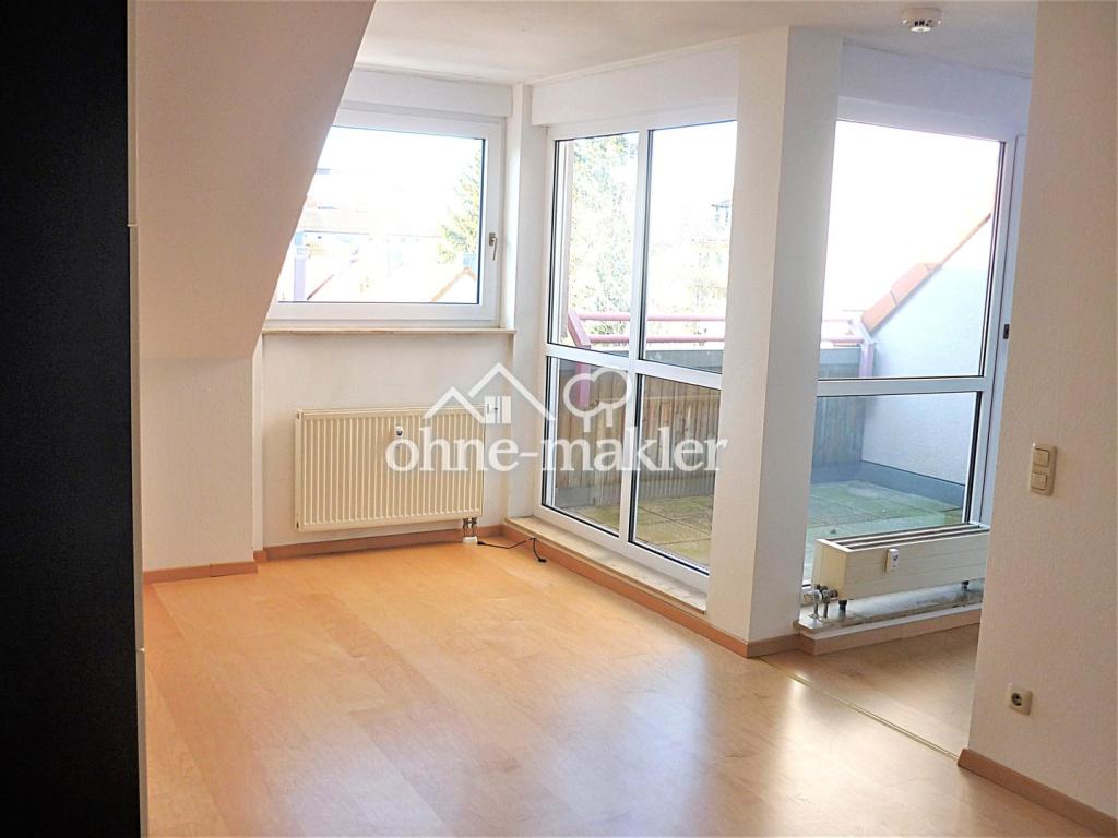 Blick zur Dachterrasse