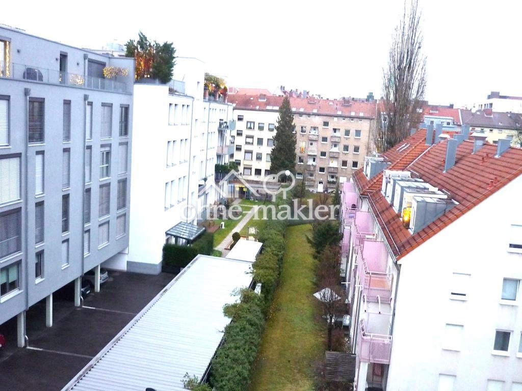 Ausblick v. Dachterrasse aus