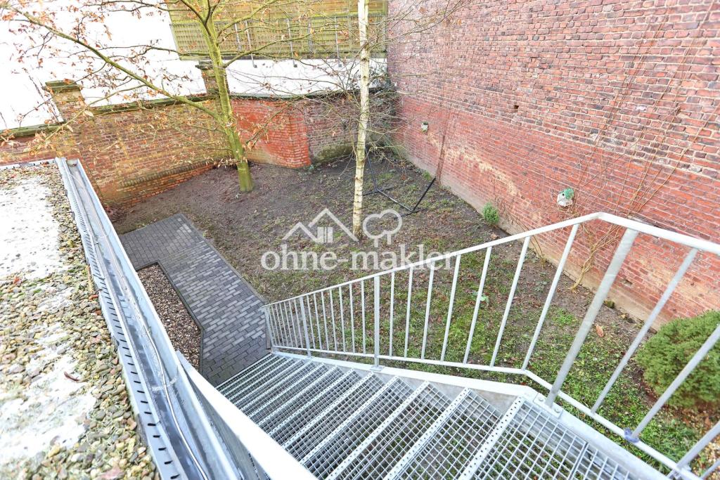 Treppe zur Wohnung