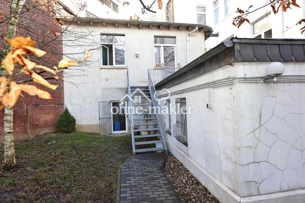Treppe zur Wohnung